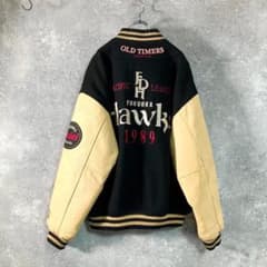 希少 STARTERスタジャン レザー福岡ダイエーホークス野球1989