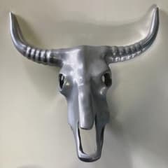 de leon collections バイソン 頭蓋骨 壁飾り