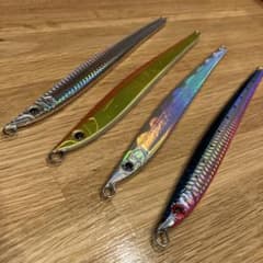 ジギング（ジグ）11本セット、スイムライダー・CB正宗その他新品と美品！