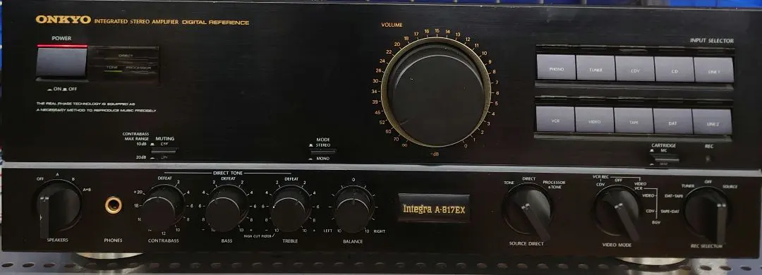 2026年最新】onkyo integra a-817の人気アイテム - メルカリ