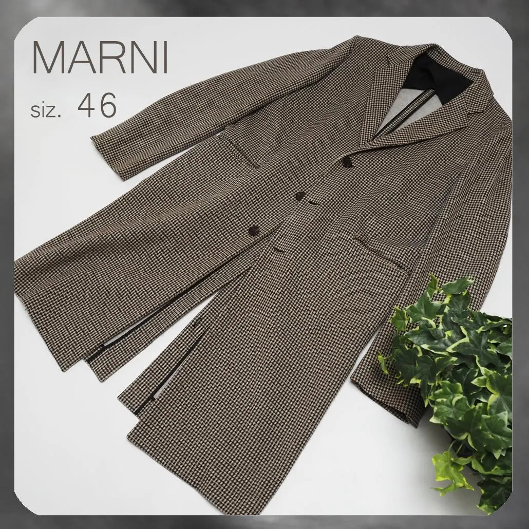 2026年最新】marni チェスターコートの人気アイテム - メルカリ