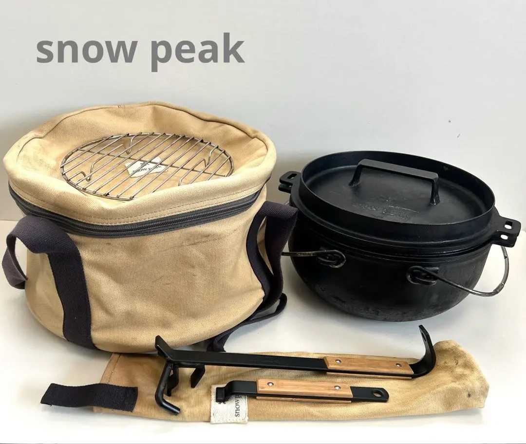 2026年最新】スノーピーク和鉄ダッチオーブンの人気アイテム - メルカリ