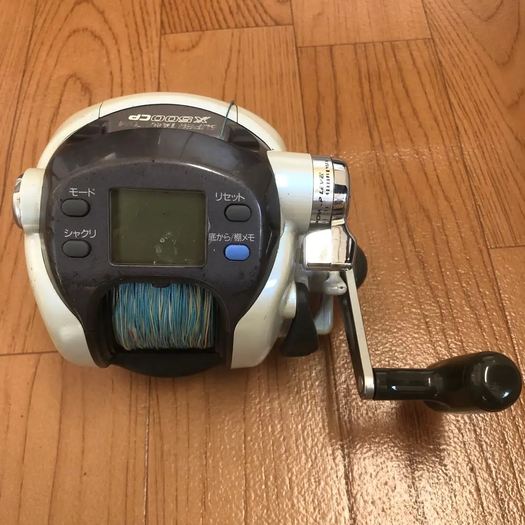 電動リール X.500CP ホワイト/ブラック本体