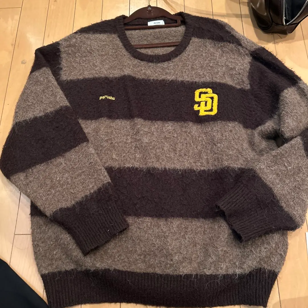 2026年最新】perushu × モヘアタッチボーダーニットの人気アイテム