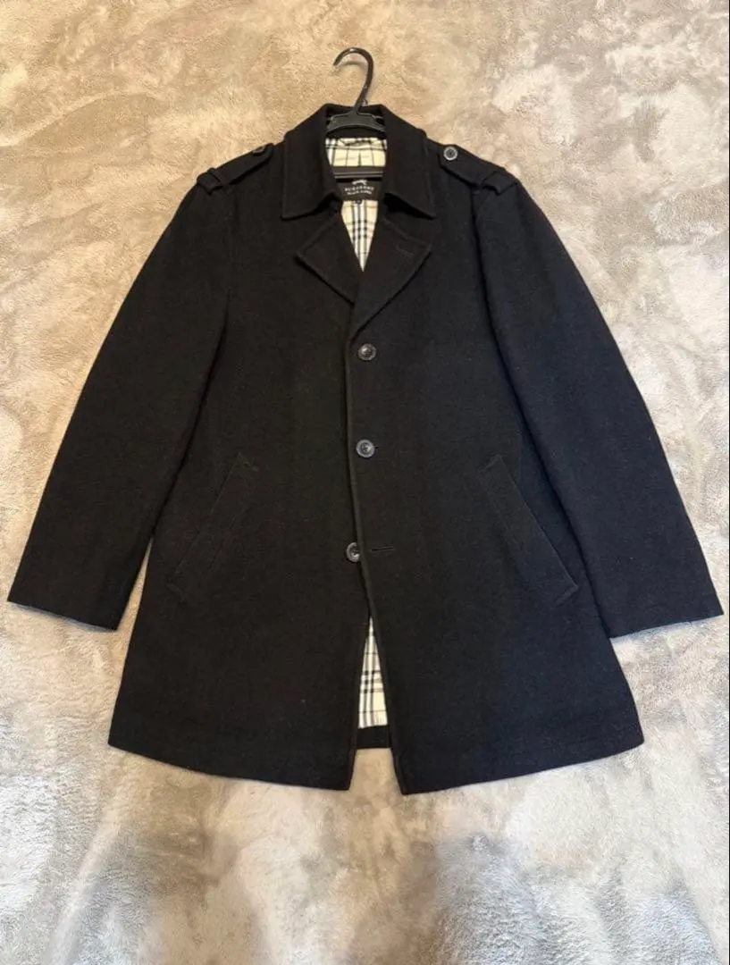 2026年最新】BURBERRY BLACK LABEL カラー：ブラック系 チェスター