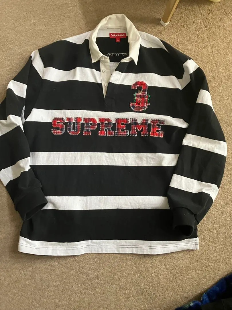 2026年最新】supreme stripe rugbyの人気アイテム - メルカリ
