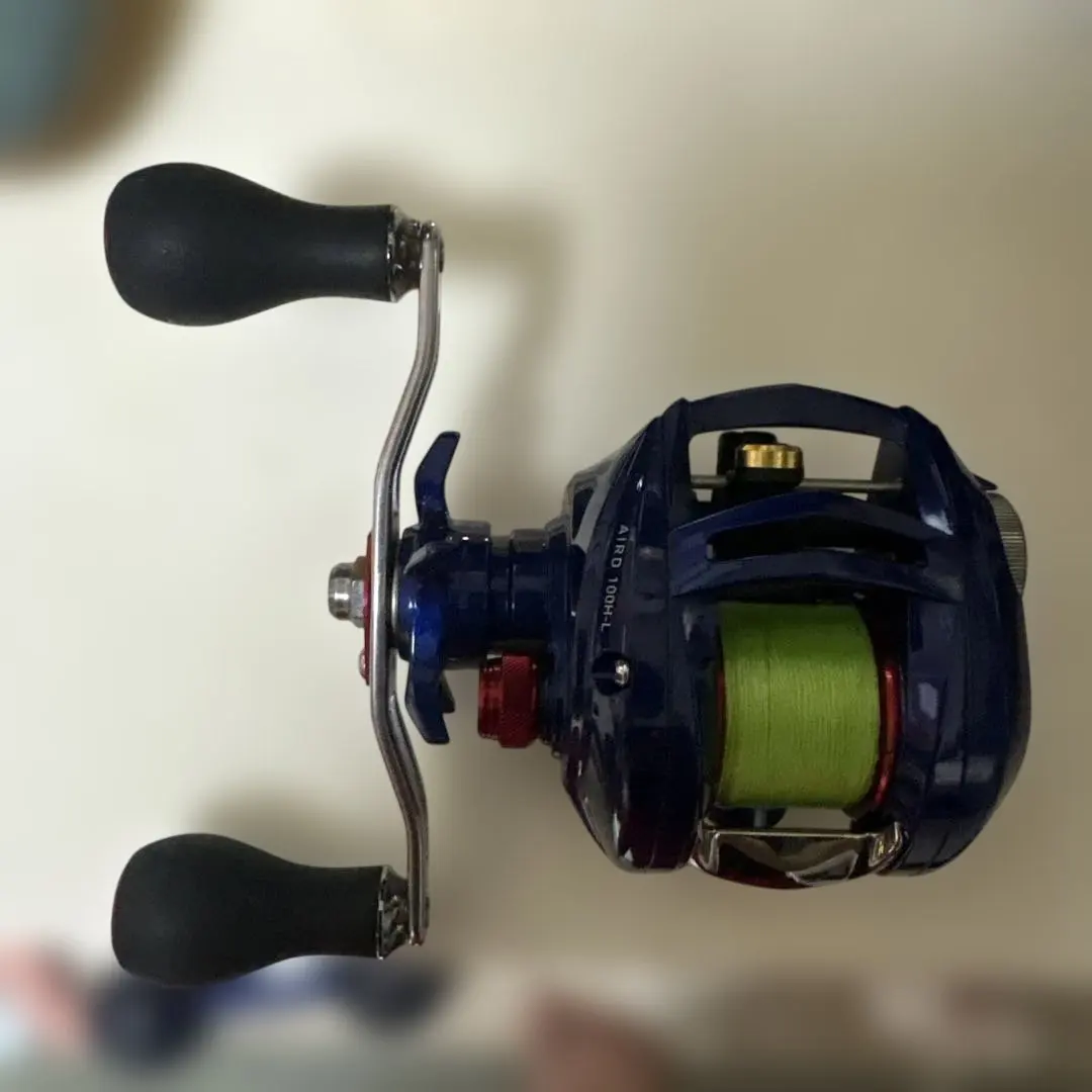 エアド100H-LAIRD 100H-L 両軸リール 左巻き ダイワ エアド 100H-L 左