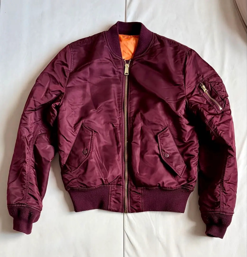 2026年最新】ma1 アルファ マルーンの人気アイテム - メルカリ