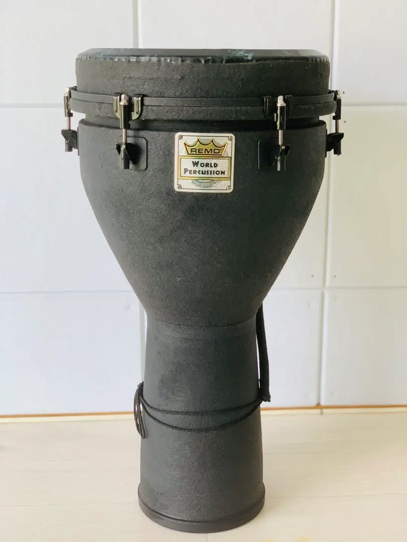 クリスマス限定値下げ)Remo Apex ジャンベ パーカッション 黒 中型