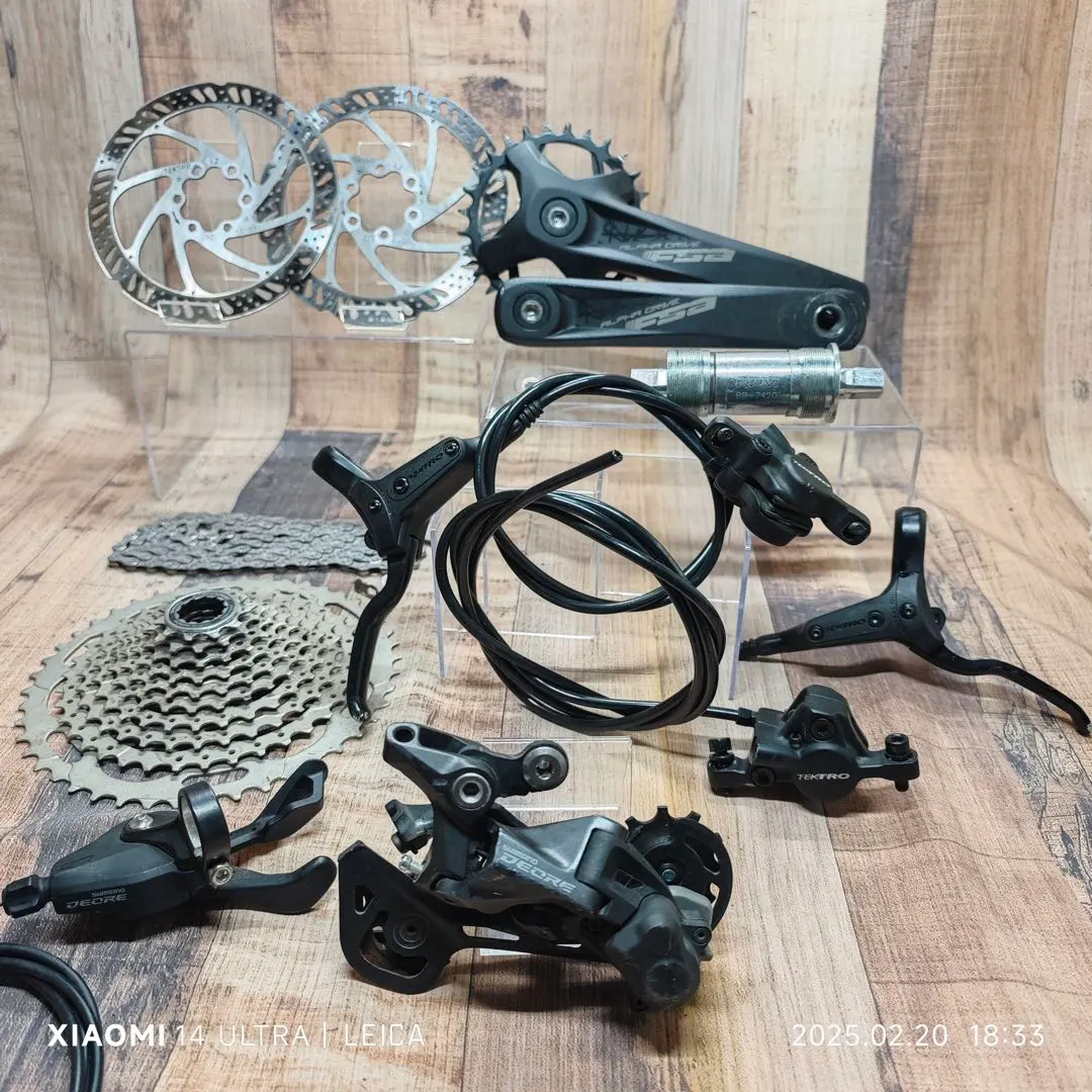 SHIMANO DEORE M5100 TEKTRO FSA mix set