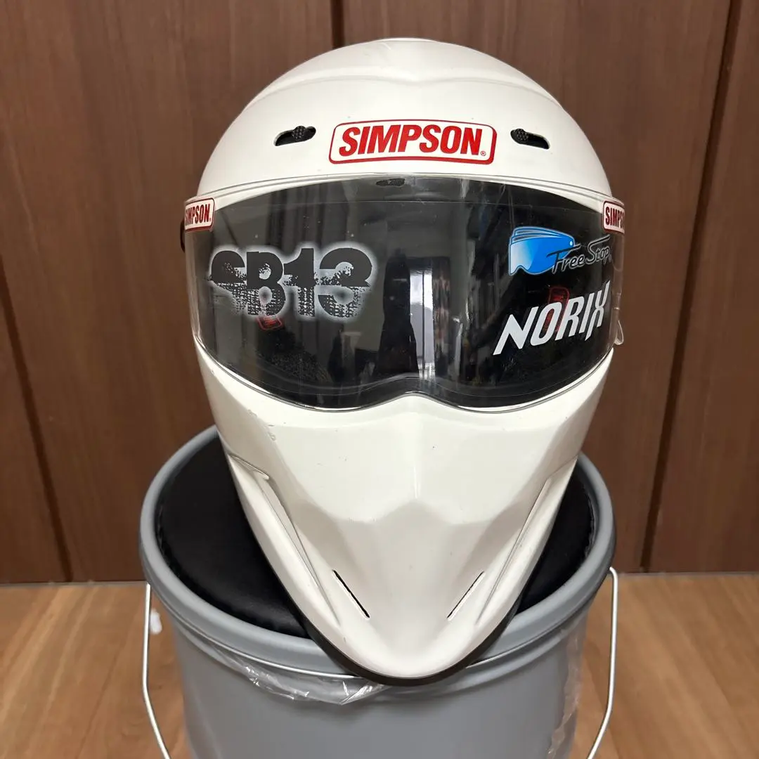 シンプソン ダイヤモンドバック 白 59-60サイズ中古2025年最新