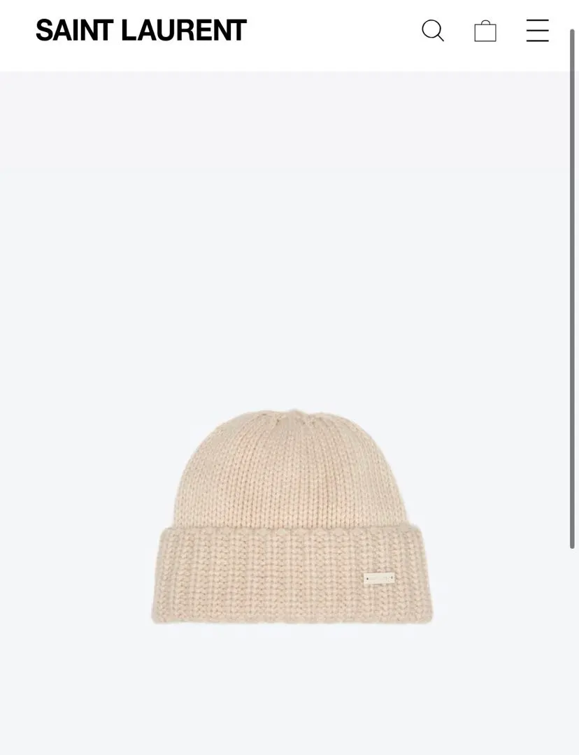 2026年最新】サンローラン ニット帽の人気アイテム - メルカリ