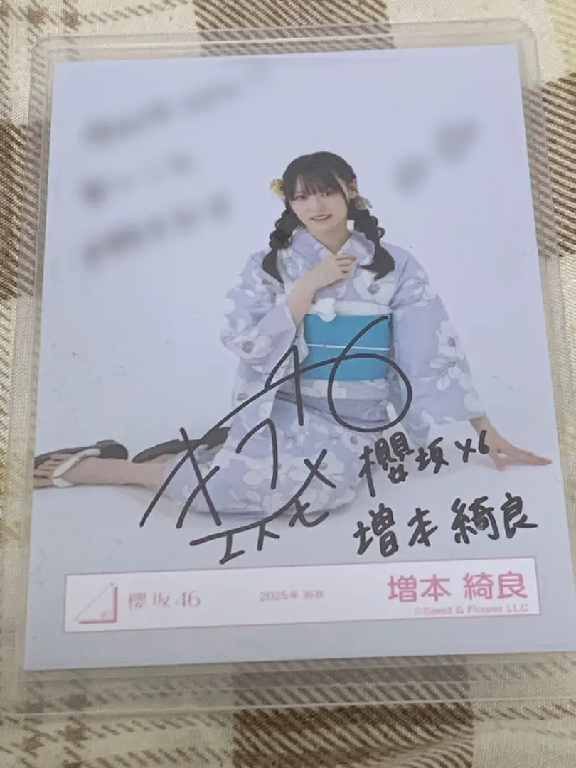 2026年最新】増本綺良 生写真 サインの人気アイテム - メルカリ