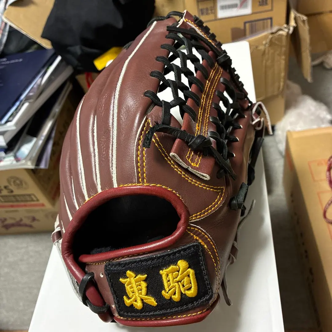 東駒硬式用内野手用BUG-X5 茶色日本製未使用