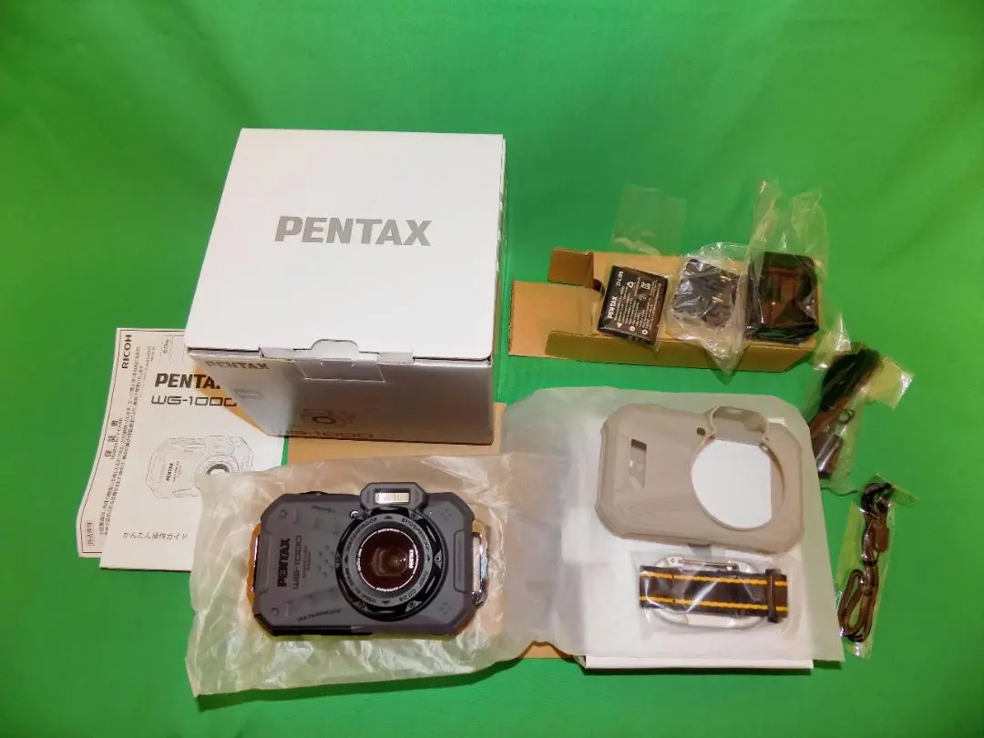 2026年最新】ペンタックス PENTAX WG-1000 オリーブ 本格防水デジタル