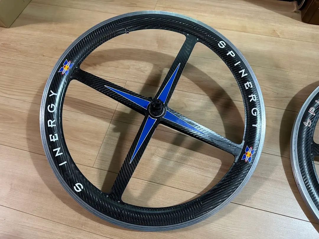 フロントのみフルメンテ済SPINERGY REV-X 650C クリンチャー