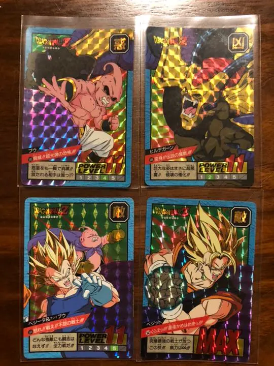 悟空ベジータポタラ隠れキラ573 587 577 692 538当時モノ