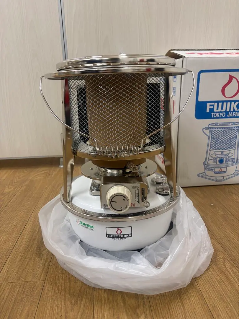 FUJIKA ケロシンスペースヒーター KSP-229-21C ホワイト 反射板2025年