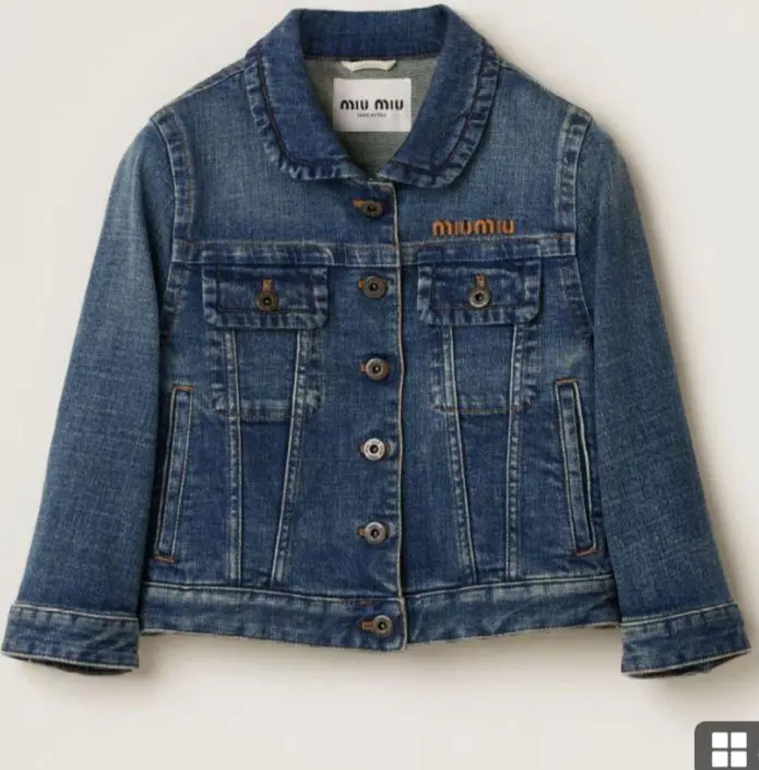2026年最新】ミュウミュウ miumiu デニムジャケットの人気アイテム