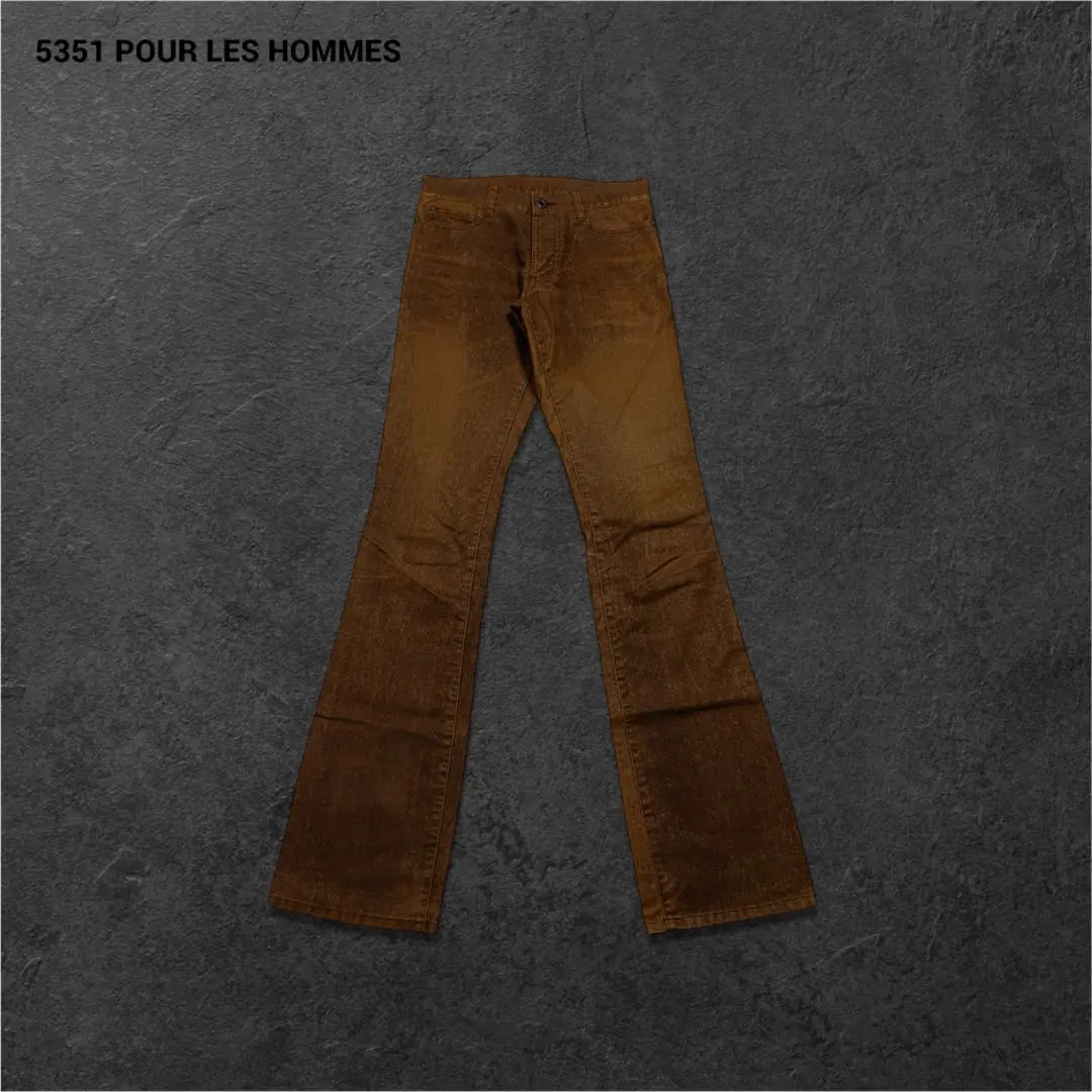 2026年最新】5351 POUR LES HOMMES ブーツカットデニム・フレアデニム
