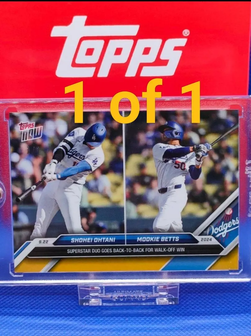 2026年最新】大谷翔平 カード topps ラッキーオーダーの人気アイテム