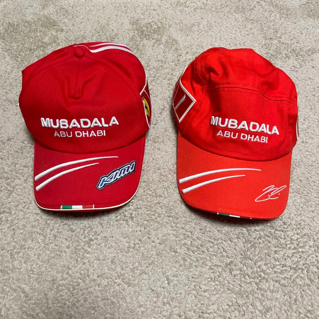 ライコネンフィジケラ2009年直筆サインサイン帽子キャップ非売品