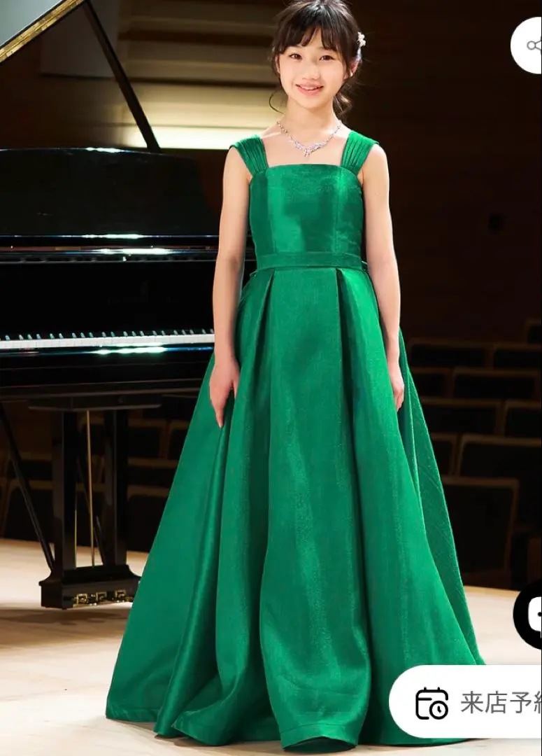 140cmベリージェネ女の子ピアノコンクール演奏会