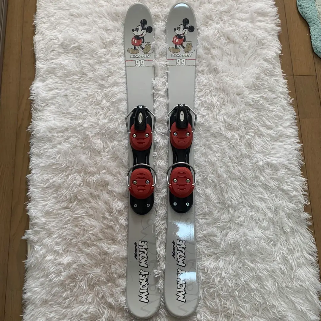 ミニーマウスデザイン スキーセット