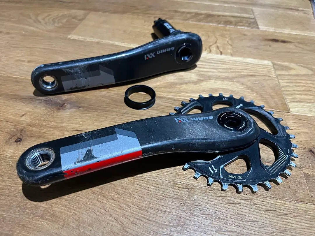 SRAM XX1 クランクセット 32T ギア中古品