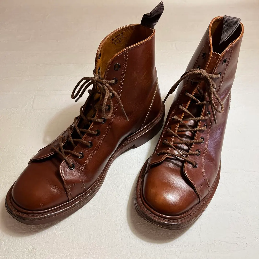 2026年最新】トリッカーズ モンキーブーツ マロンアンティークの人気