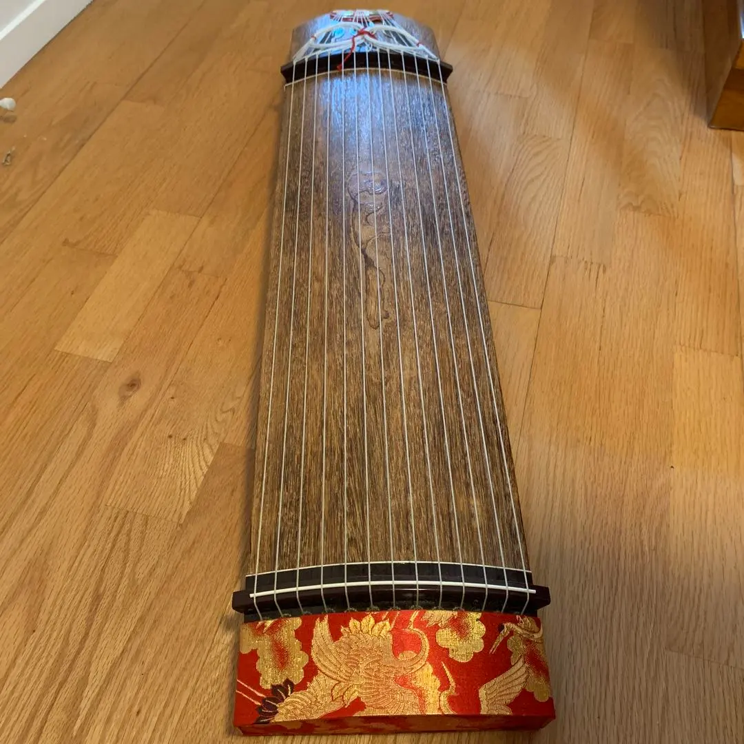☆師範愛用品 琴 箏 十三弦 くり甲 169㎝ 和楽器 弦楽器柱付き