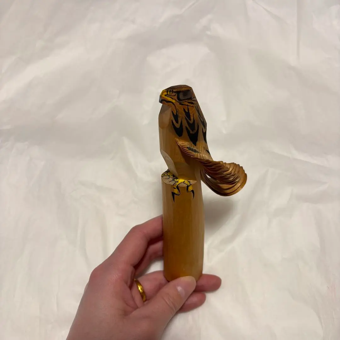 2026年最新】鷹の置物木彫りの人気アイテム - メルカリ