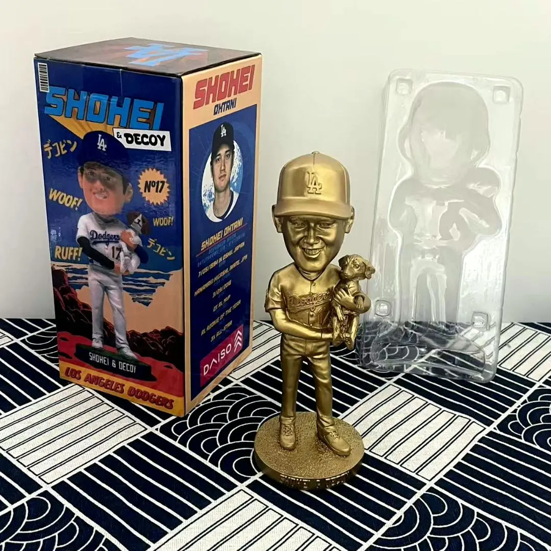 2026年最新】大谷翔平 デコピン ボブルヘッド ゴールドの人気アイテム