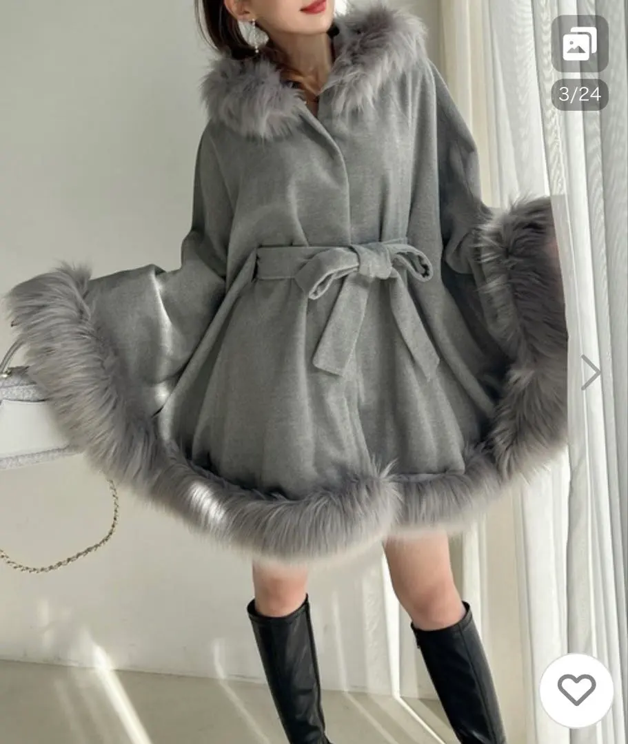 2026年最新】ROYAL PARTY 季節感：秋 ポンチョ・ケープコートの人気