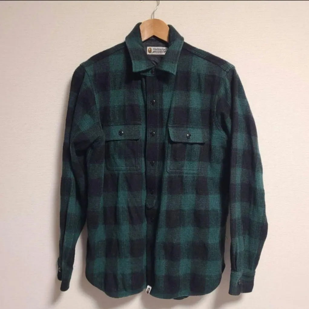 2026年最新】A BATHING APE 柄：チェック ネルシャツの人気アイテム