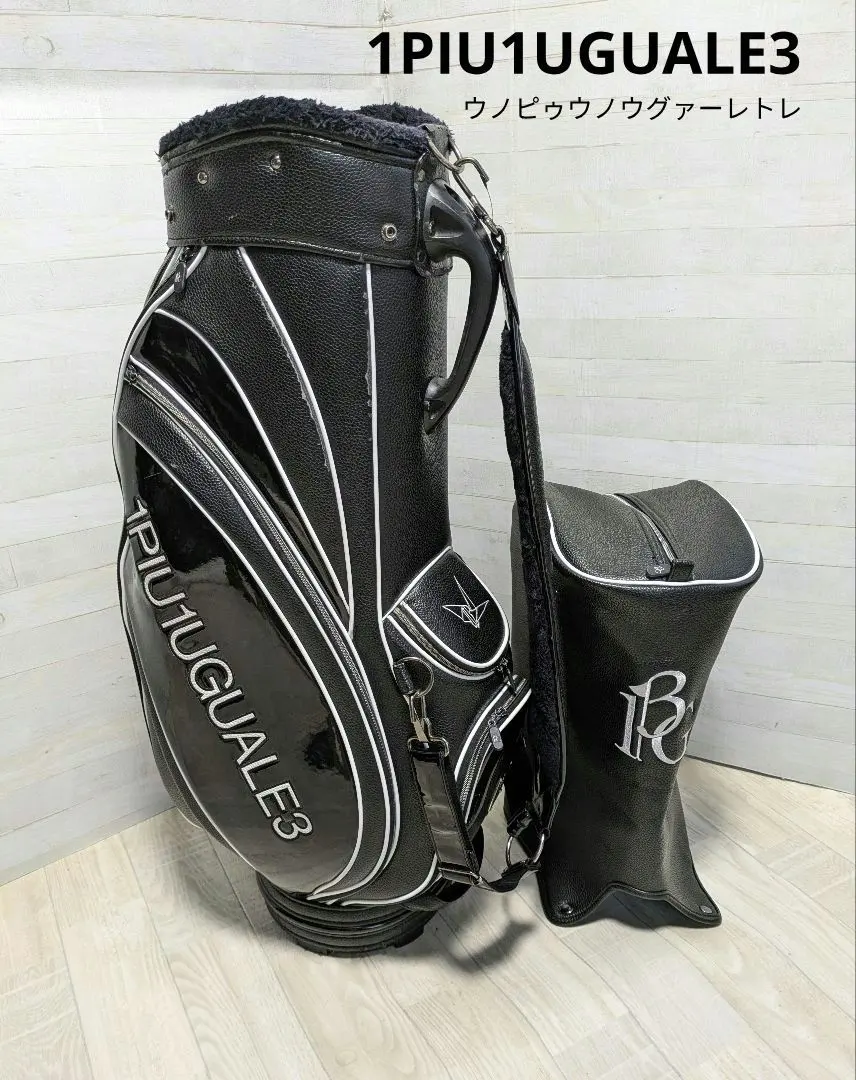 いい値未使用☆1PIU1UGUALE3 GOLFキャディバッグゴルフバッグ