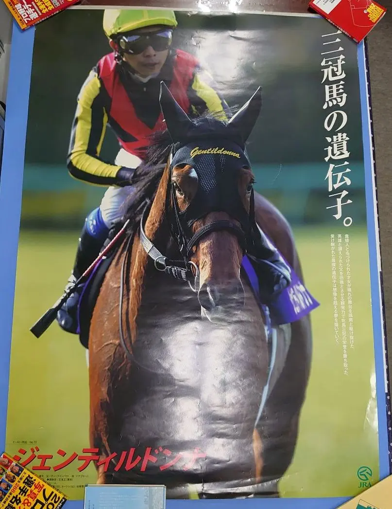 非売品】ジェンティルドンナ ヒーロー列伝 ポスター ウマ娘 B1サイズ 競馬