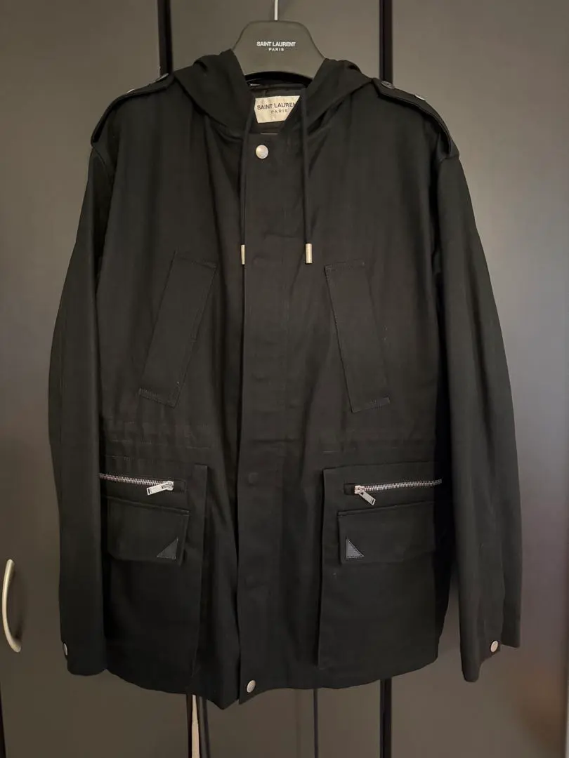 5/15値下げ】saint laurent paris モッズコート 48