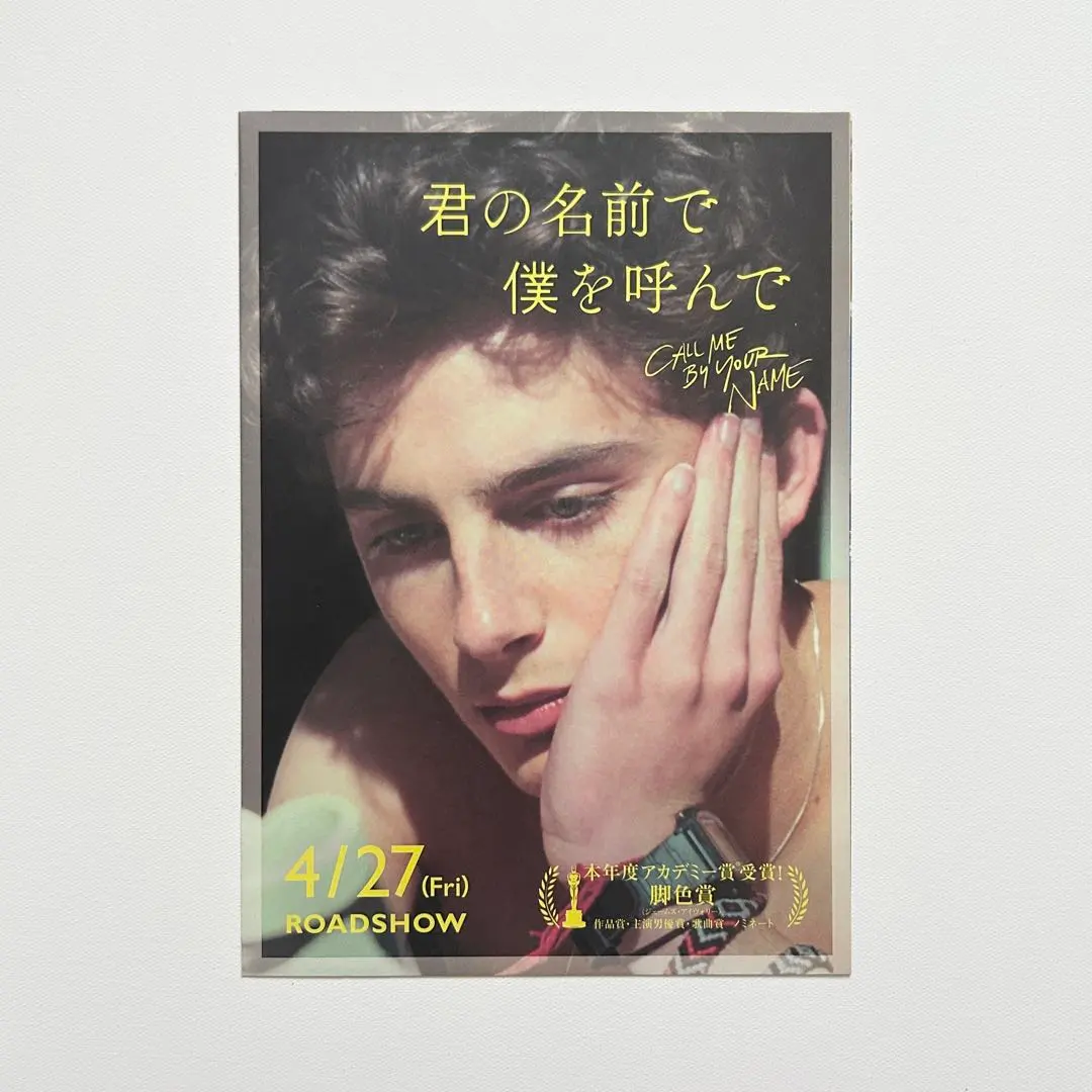 2026年最新】君の名前で僕を呼んで パンフレットの人気アイテム - メルカリ