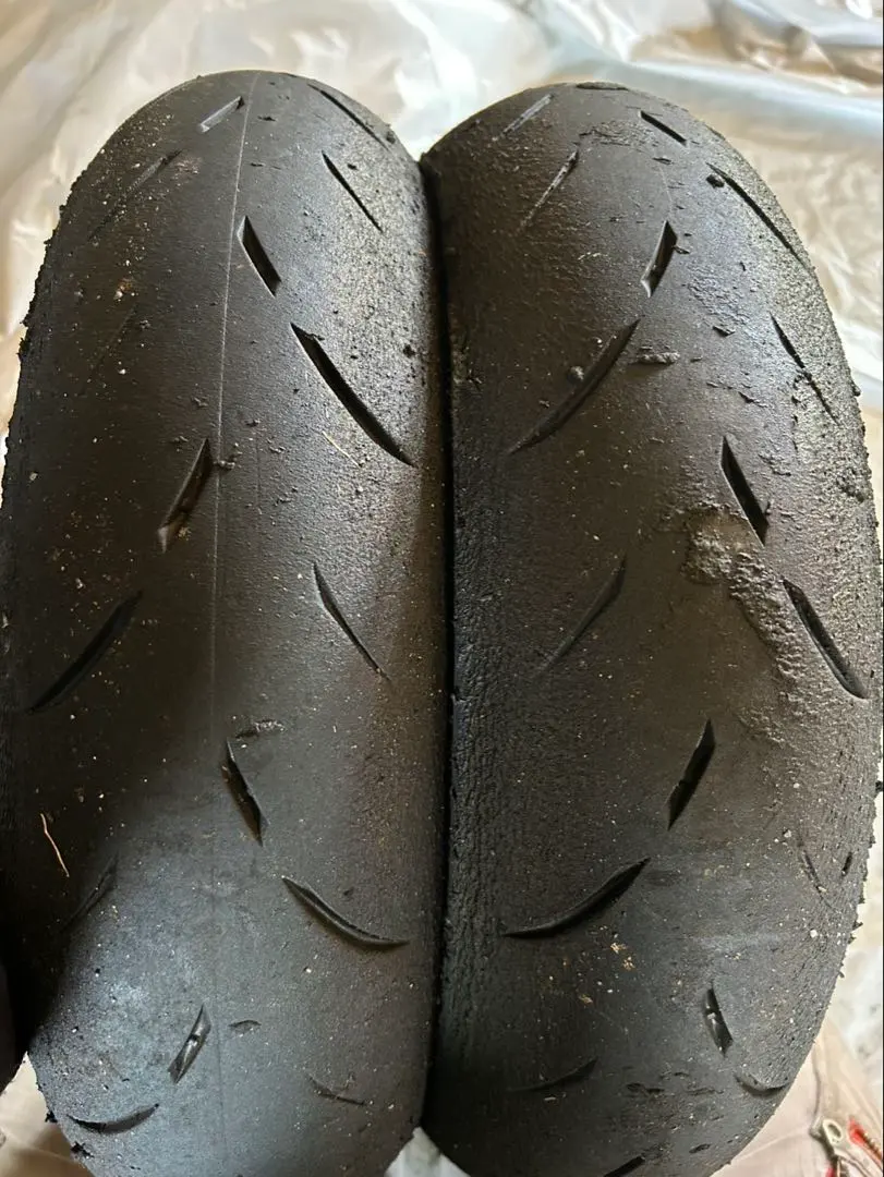 ⑥MBR740 90/90-10と3.50-10ss新品の二本セットです