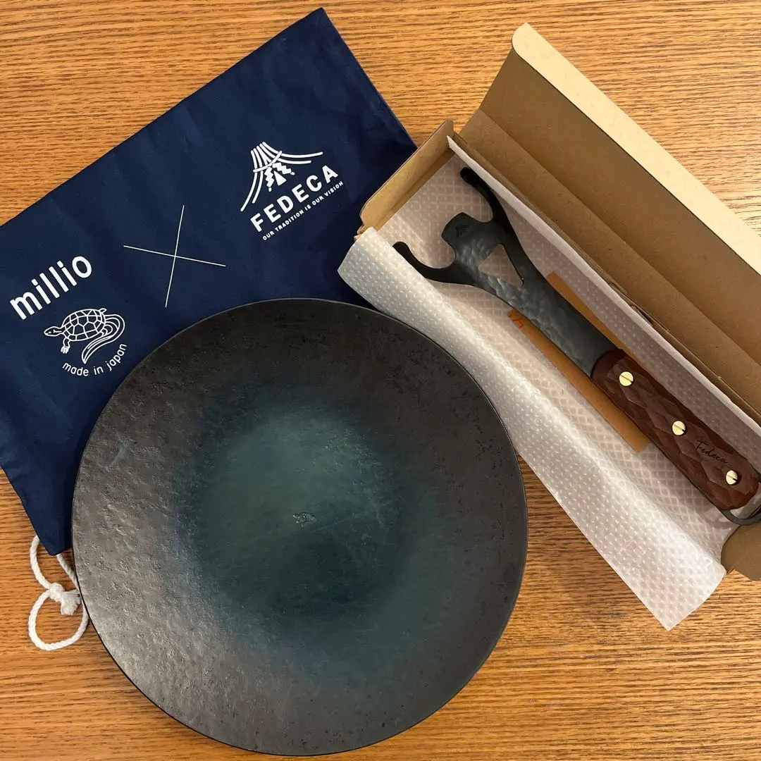 FEDECA millio 手打鋳造のディッシュグリドル