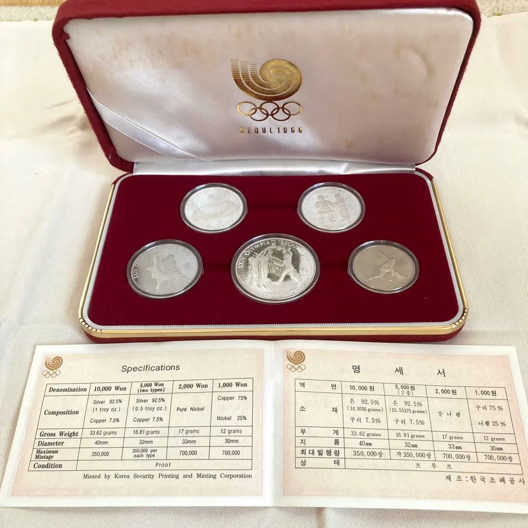 2026年最新】ソウルオリンピック 銀貨 10000ウォンの人気アイテム