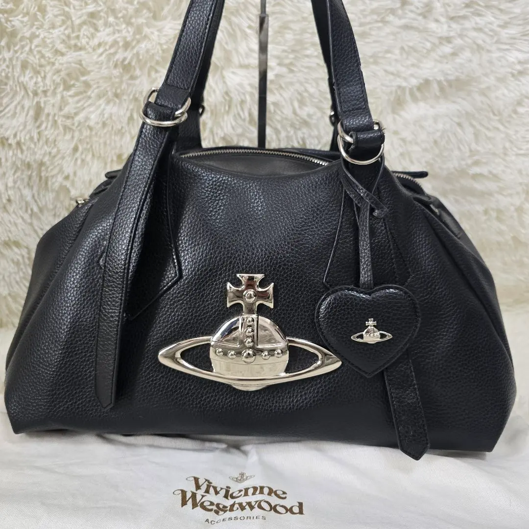 2026年最新】ヴィヴィアンウエストウッド ボストンバッグ ビッグオーブ