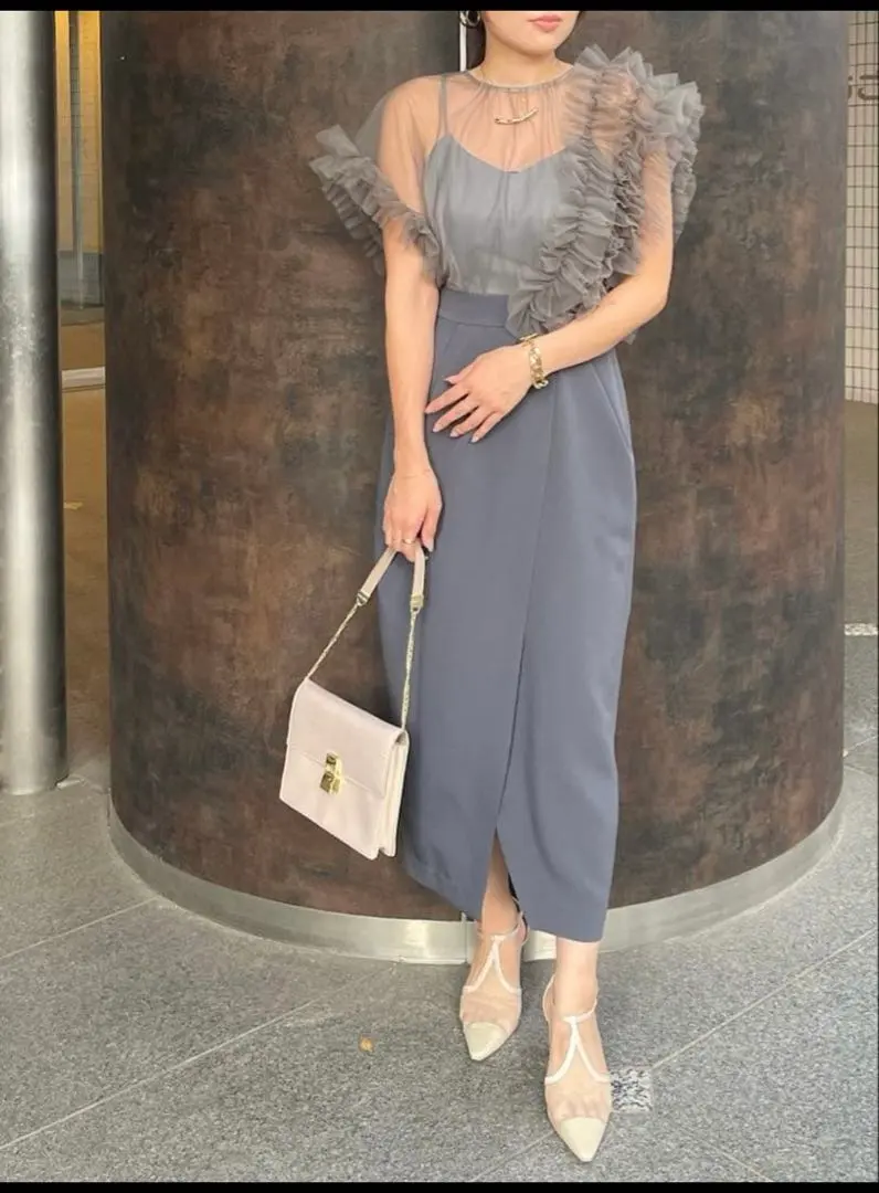 2026年最新】LAGUNAMOON LADYチュールドッキングコクーンワンピースの