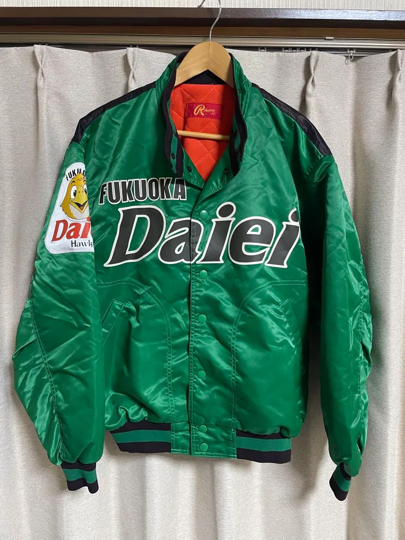 福岡ダイエーホークス Rawlingsジャンバー M 訳あり