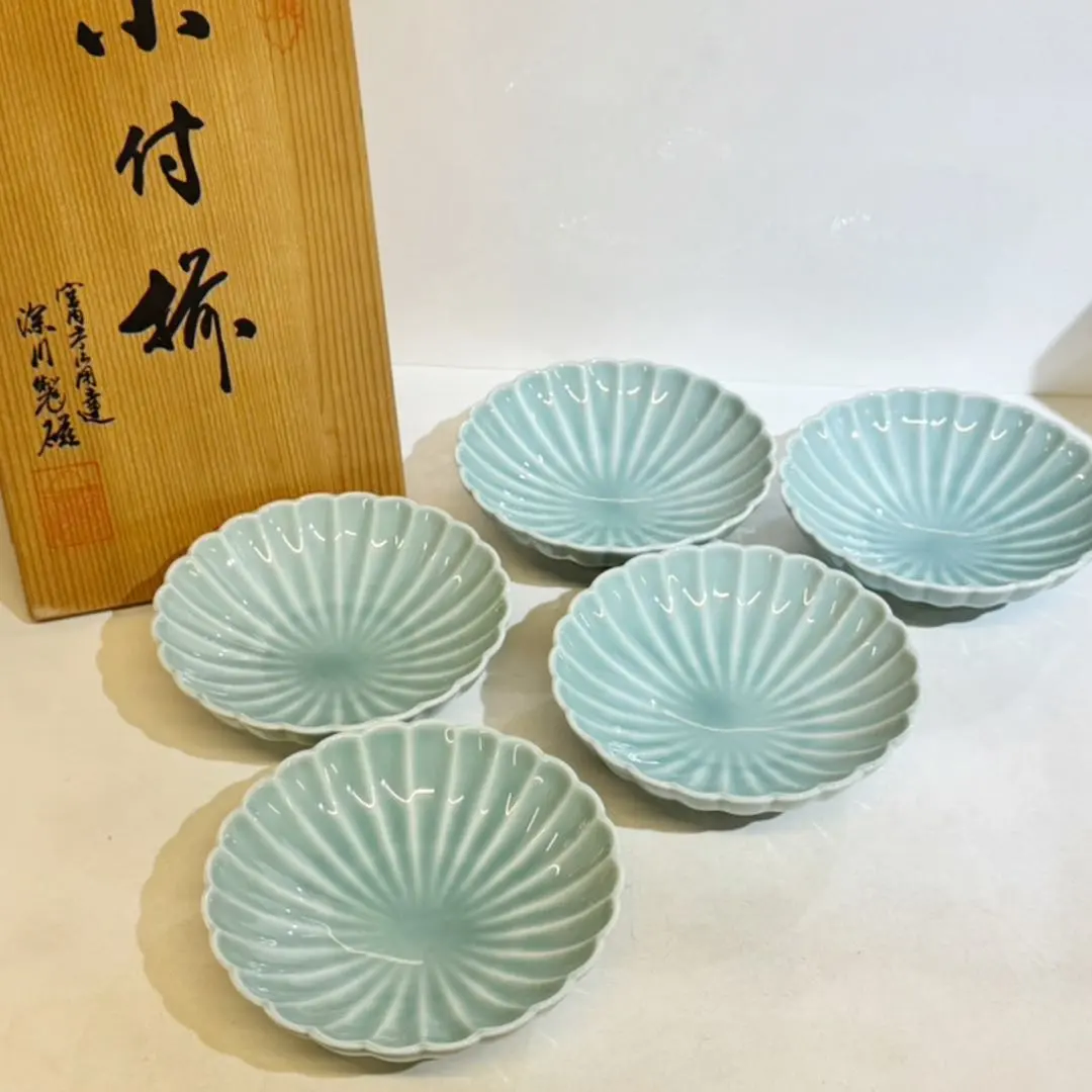 2026年最新】深川製磁 青磁 菊割小付揃の人気アイテム - メルカリ