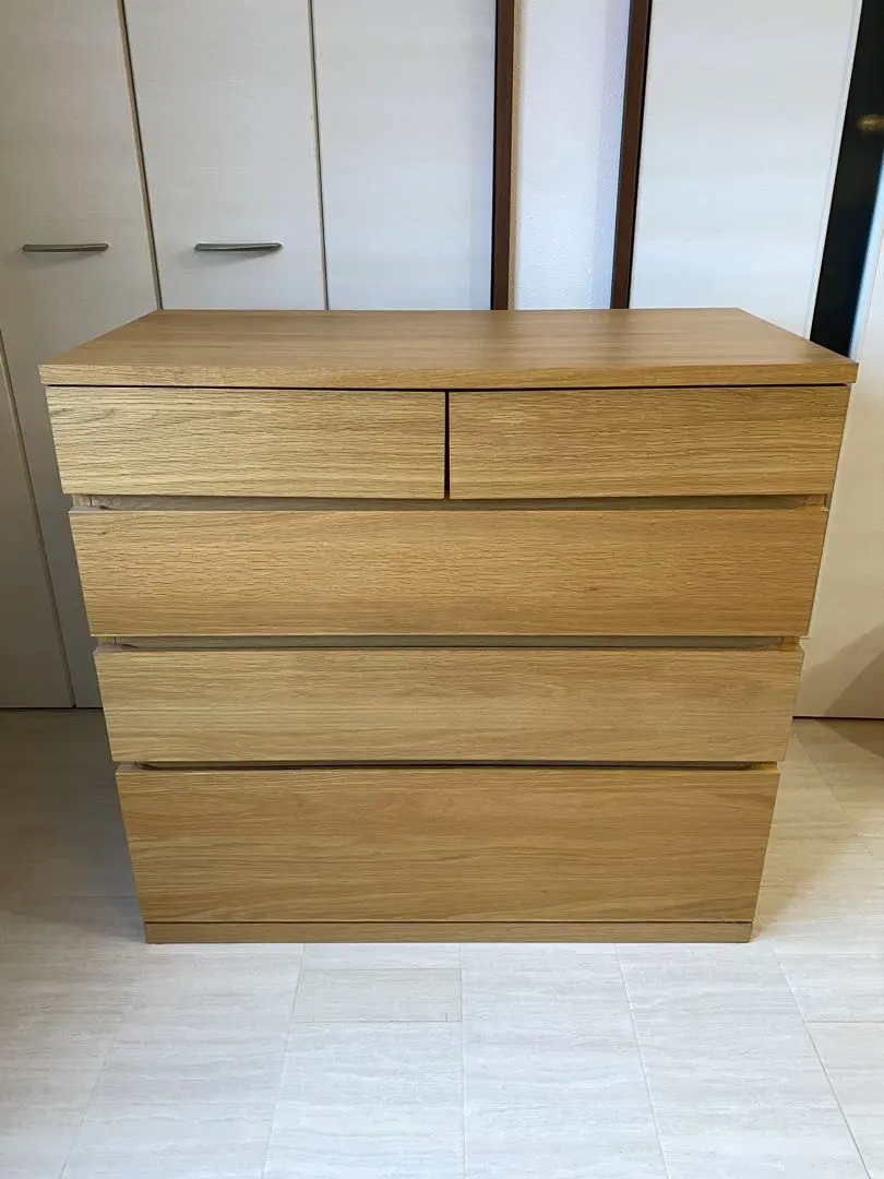 2026年最新】無印 オーク材 4段 チェストの人気アイテム - メルカリ