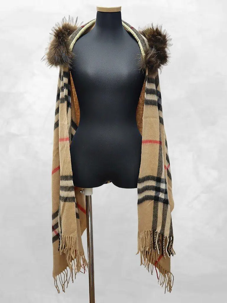 新品【インターファクトリー】ノーカラーケープコート グレー ポンチョ