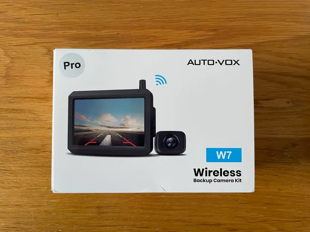 本日掲載終了❗️】AUTO-VOX W10 7インチデジタルバックモニター