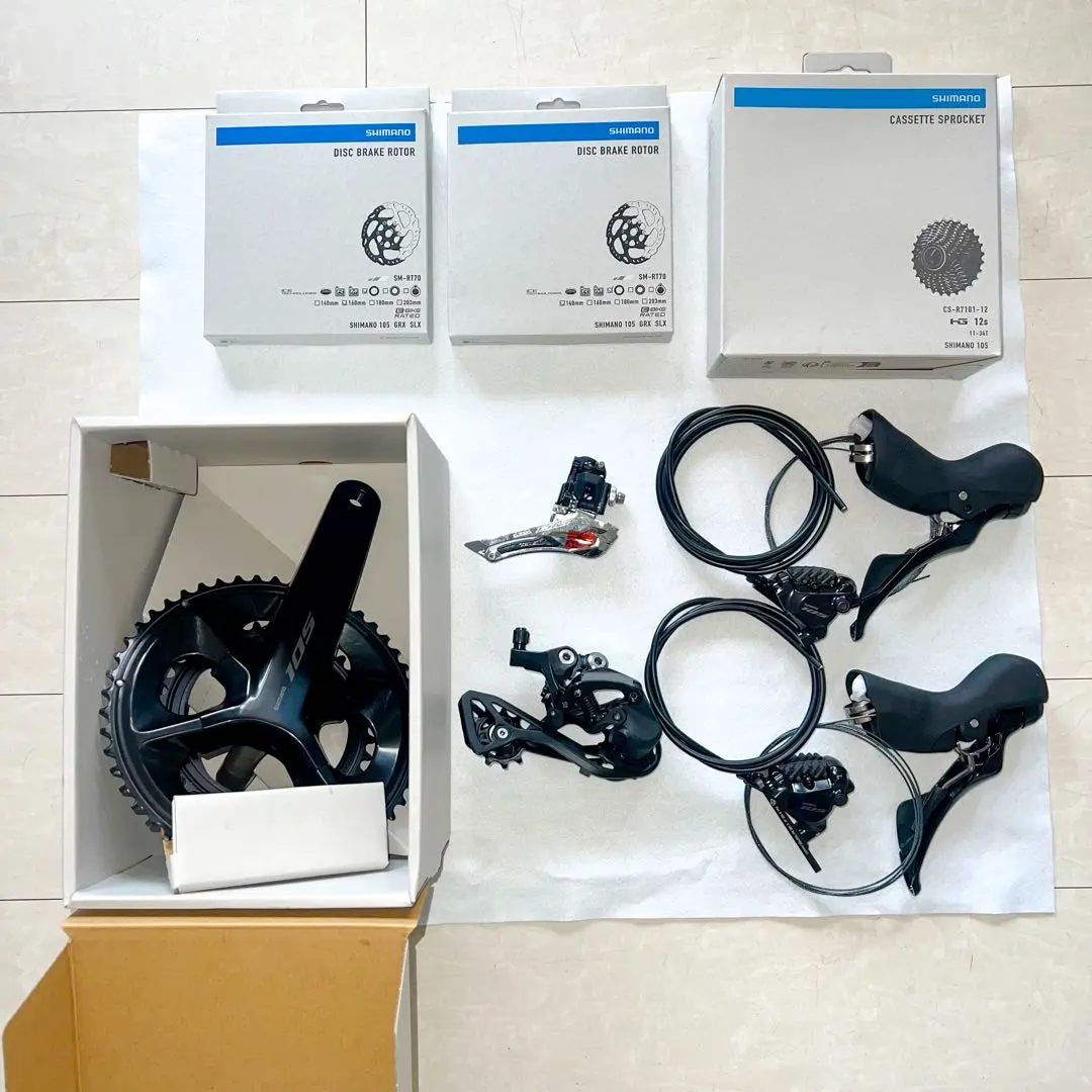 2026年最新】shimano 105 コンポセット ディスクの人気アイテム - メルカリ